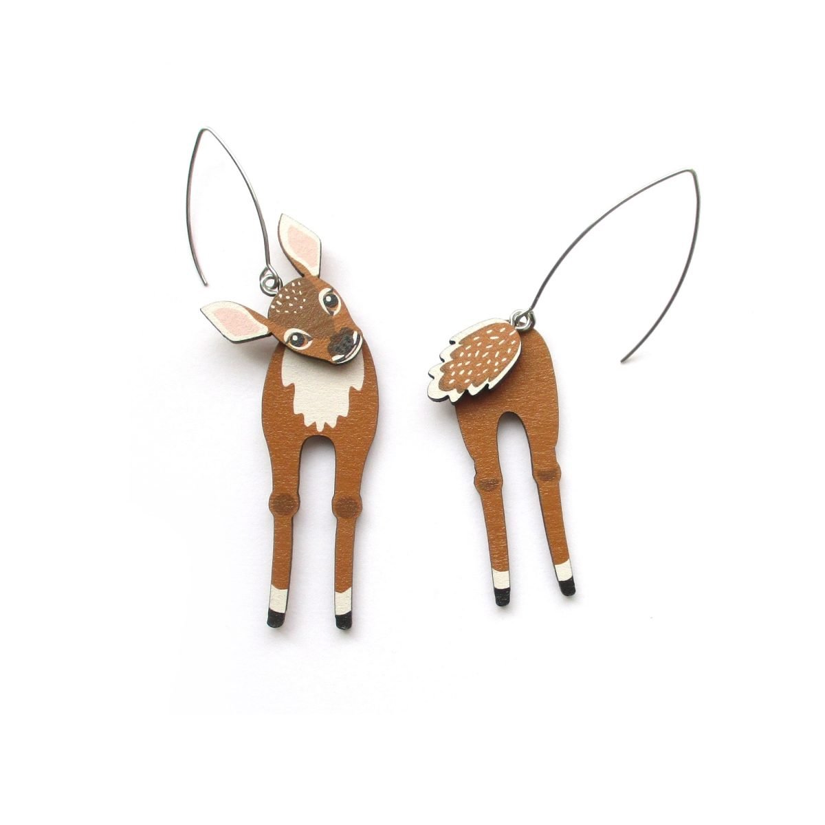 fawn mismatched earrings 6