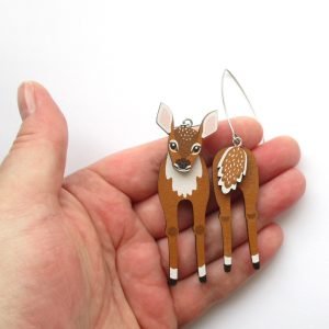 fawn mismatched earrings 8