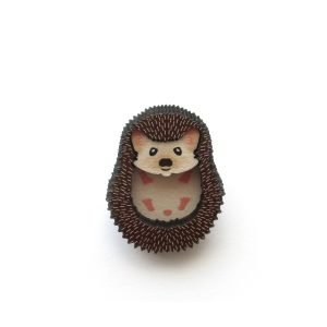 hedgehog brooch 3